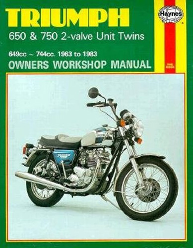 Repair Manual, Triumph 650/750